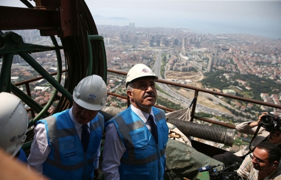 Çamlıca Kulesi nin yüzde 75 i tamamlandı!