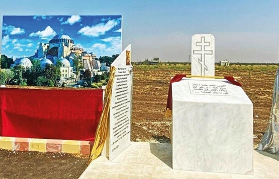 Suriye’de Ayasofya’nın benzeri kilise inşaatı!