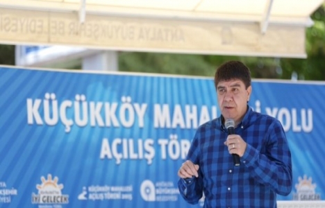 Korkuteli Küçükköy Yolu hizmete açıldı!