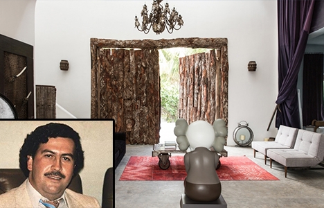 Pablo Escobar'ın Meksika'daki eski evi otele dönüştü!