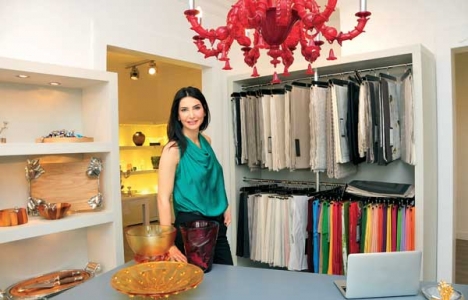 Şirin Yalçın evinin kapılarını Hello Dergisi ne açtı!