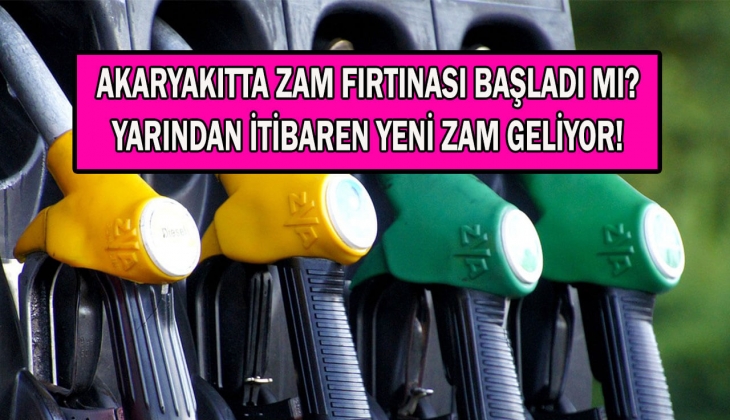 Motorine tam 1 lira 36 kuruş zam geliyor! Sürücüler depoları fulleyin! 