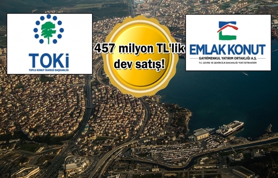 Emlak Konut GYO, TOKİ'nin Kartal'daki 14 arsasını satın aldı!