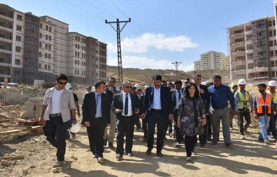 TOKİ Hakkari Yüksekova Evleri nde sona doğru!