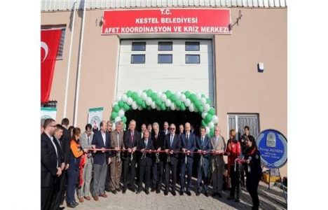 Kestel'de deprem afet merkezi açıldı!