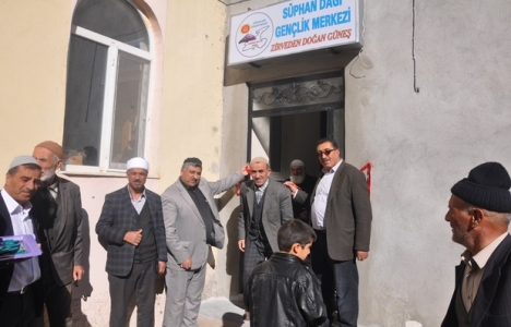 Bitlis Süphan Dağı Gençlik Merkezi kuruldu!
