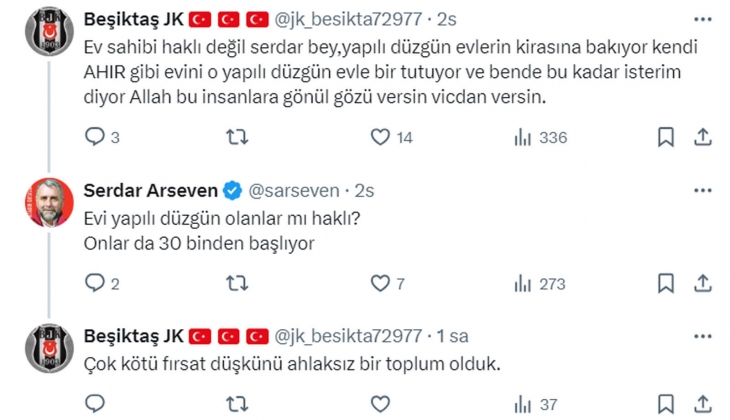 Gazeteciden kira çıkışı: Bodrum katlar en az 15 bin TL! Ev sahibini dinliyorsun haklı, kiracıyı dinliyorsun o daha haklı