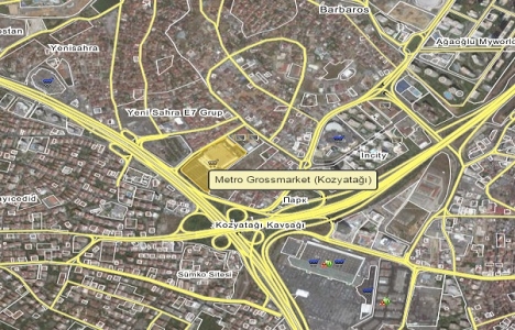 Tahincioğlu Kozyatağı Metro Market yerine ofis yapacak!