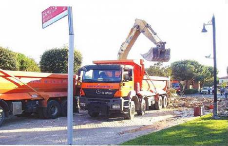İBB Alkent 2000 Mahallesi'ndaki kaçak binaları yıktı!