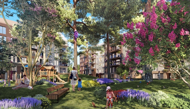 Dap Ormanköy'de yaşam başladı! 