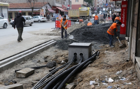 Eyüp Esentepe'de prestij cadde çalışmaları başladı!