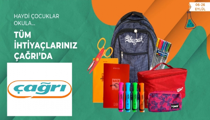 Okulların açılmasına son 5 gün kaldı! Çağrı Market kırtasiye ürünlerinde fiyatlar nasıl? 6 Eylül 2022 fiyat listesi..