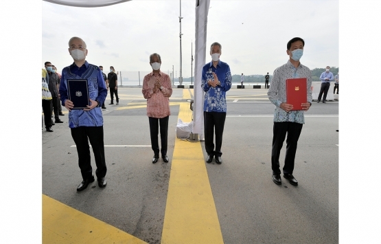 Malezya ile Singapur arasındaki ikinci demir yolu bağlantısının inşasına başlandı!