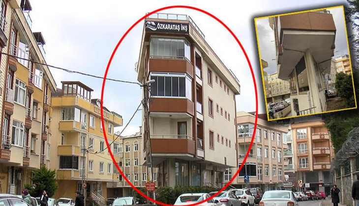 Sosyal medyada tartışılan üçgen binanın müteahhidi konuştu: Deprem yönetmeliğine uygun!