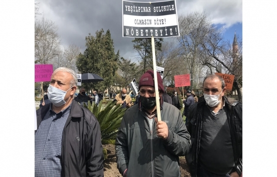 KİPTAŞ ın dönüşüm projesi İBB önünde protesto edildi!