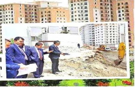 Esenler Havaalanı Mahallesi Konutları'nda çalışmalar incelendi!