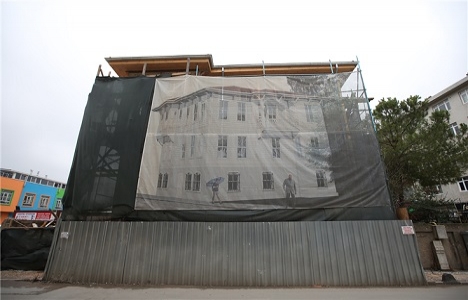 Sakarya Alicanlar Konağı'nın dış cephesi kaplanıyor!