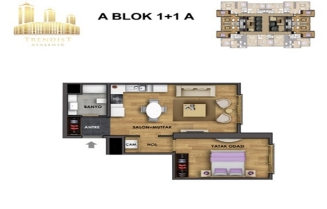 Trendist Ataşehir kat planları!