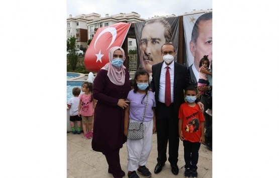 Yeni evlerine kavuşan vatandaşlardan Cumhurbaşkanı Erdoğan a teşekkür!