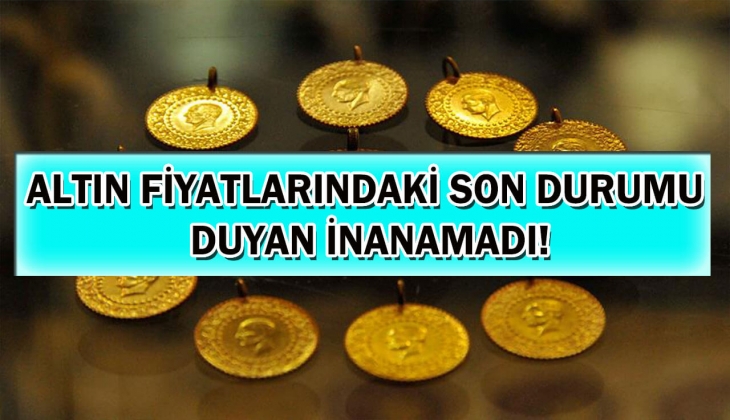 Altında kıyamet koptu! 1 gram bile altını olanlar bile inanamadı! Hemen 13 Eylül 2022 altın fiyatlarına bakın!