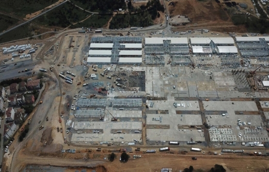 Sancaktepe'deki salgın hastanesinin son hali böyle görüntülendi!