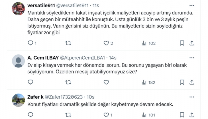 Son 1 yılda gayrimenkuller altına karşı yüzde 40 tan fazla değer kaybetti!