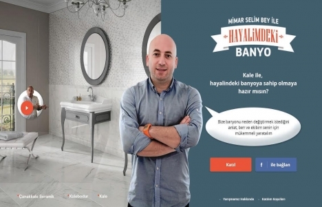 Kale Hayalimdeki Banyo ile mükemmel banyoya sahip olma fırsatı!