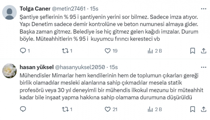 Türkiye de inşaat sektörü: Hiç inşaat işinden anlamayan 10-12 dairelik bir binanın müteahhiti olabiliyor! 