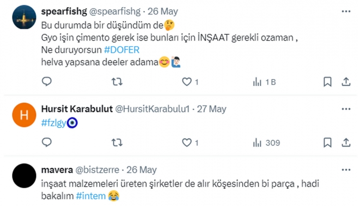 Gayrimenkul yatırım fonlarının projelere yatırım yapması çimento ve GYO hisselerine yarayacak!