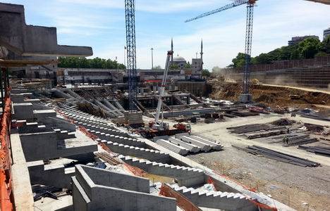 Vodafone Arena Stadı inşaatından son durum fotoğrafları!