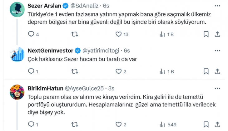 108 bin TL lik kira gelirinden 14 bin TL vergi kesiliyor: Gayrimenkul yatırımı mı, temettü yatırımı mı daha kazançlı?