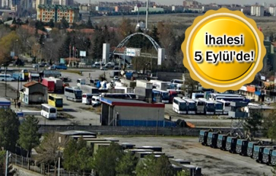 Ankara Etlik Garajı 80.5 milyon TL'ye icradan satılıyor!