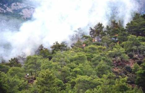 Kazan’da orman yangını çıktı!