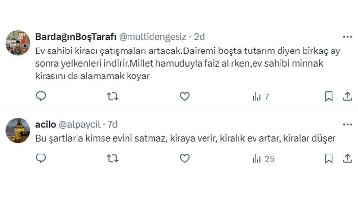 Konutlara katlamalı vergi önce satışları sonra üretimi düşürür: Parası olan da ev almaz!