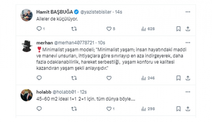 Yeni konutlarda metrekareler küçülüyor!