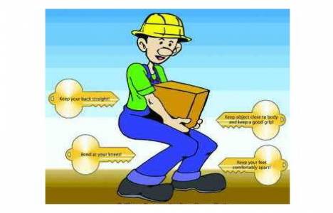 Elle taşıma işlerinde iş güvenliği!