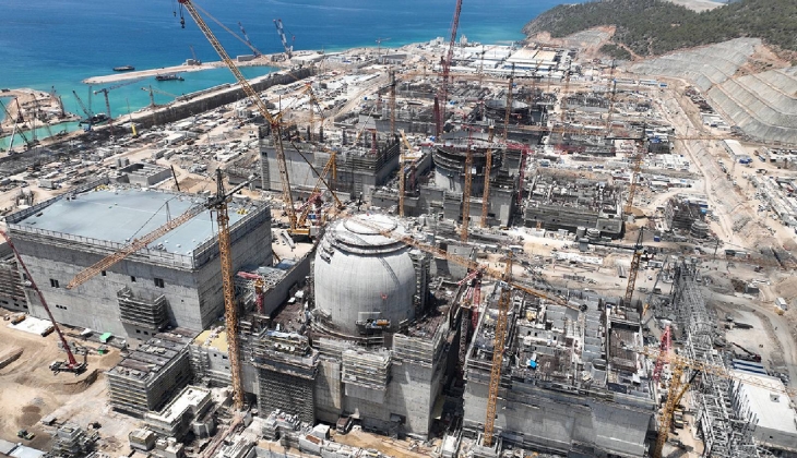 Akkuyu NGS'de inşaatın ilk reaktörünün devreye alınması için geri sayım başladı.... 