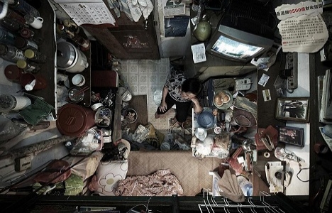 İşte Hong Kong daki kapsül evler!