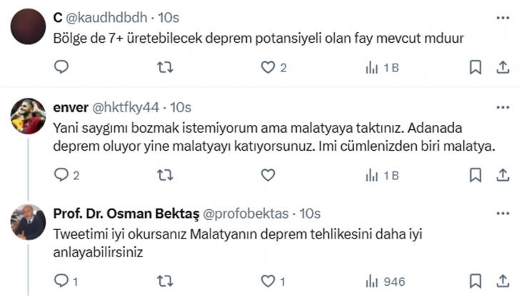 Deprem uzmanı Prof. Dr. Osman Bektaş tan Adana uyarısı: 5-6 büyüklüğünde depremler sürecek!