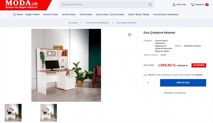 ModaLife’tan kendi evini kuran üniversite öğrencilerine özel cazip kampanya! İşte 16 Eylül 2022 fiyat listesi