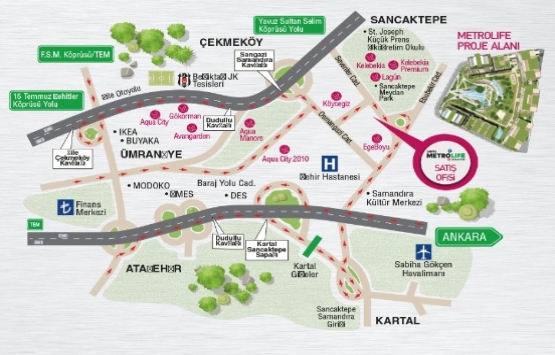 Sinpaş Metrolife satış ofisi!