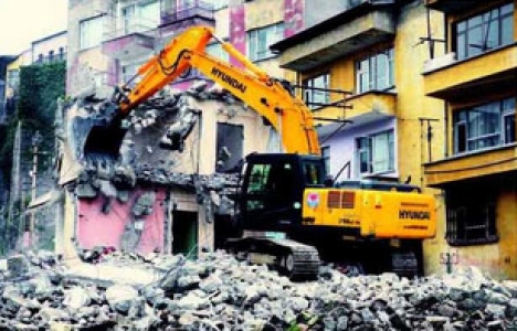 Trabzon Tabakhane Vadisi'nde kamulaştırma ve yıkım devam ediyor