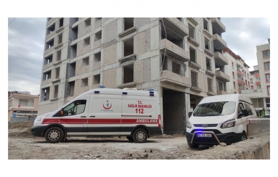 Osmaniye'de inşaattan düşen işçi hayatını kaybetti! 