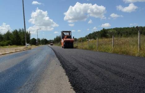 Antalya Korkuteli yolları asfaltlandı!