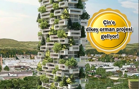 Dikey orman Santalaia binası 1 yılda tamamlandı!