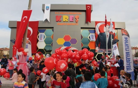 Polatlı Belediyesi Kreş ve Gündüz Bakımevi açıldı!