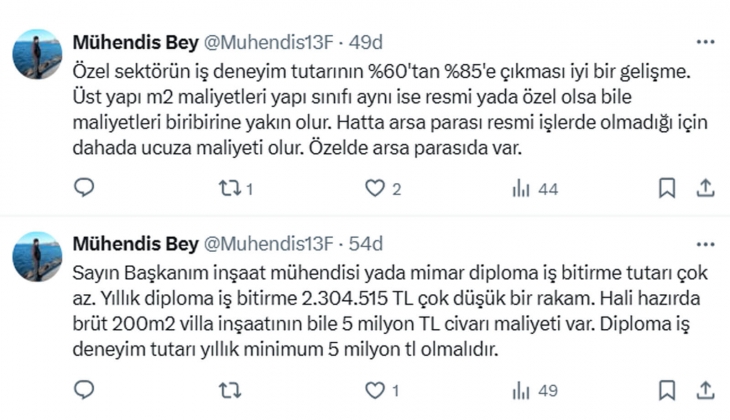 İMKON Genel Başkanı Tellioğlu: Yapı müteahhitleri sınıflandırması gerçekçi şekilde yeniden güncellenmeli!