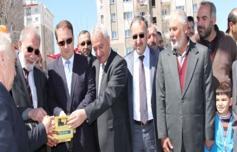 Kayseri İncesu'ya cami inşaatı temeli atıldı!