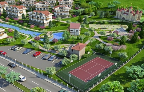 Burçkale Şile Green Village 2 de 1+1 ler 157 bin 500 TL!