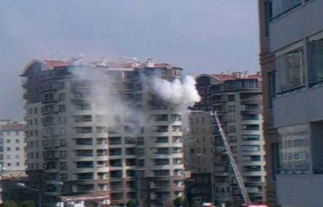 Ankara Ant Prestij Sitesi'nde yangın çıktı!